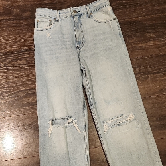 ❤️ ZARA HIGH RISE BOYFRIEND JEANS, 2 (26) - Picture 2 of 12
